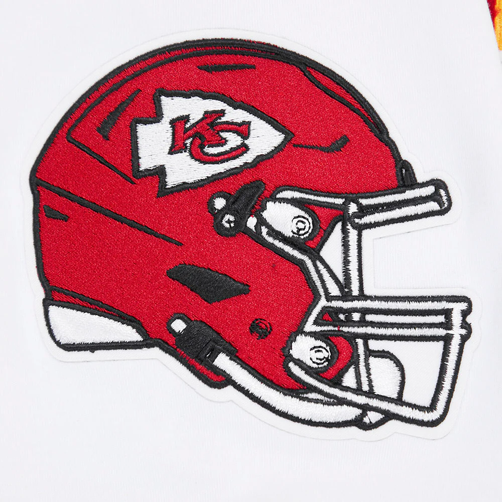 NFL KANSAS CITY CHIEFS CLASSIC CHENILLE MEN'S TEE (WHITE) - Image 6