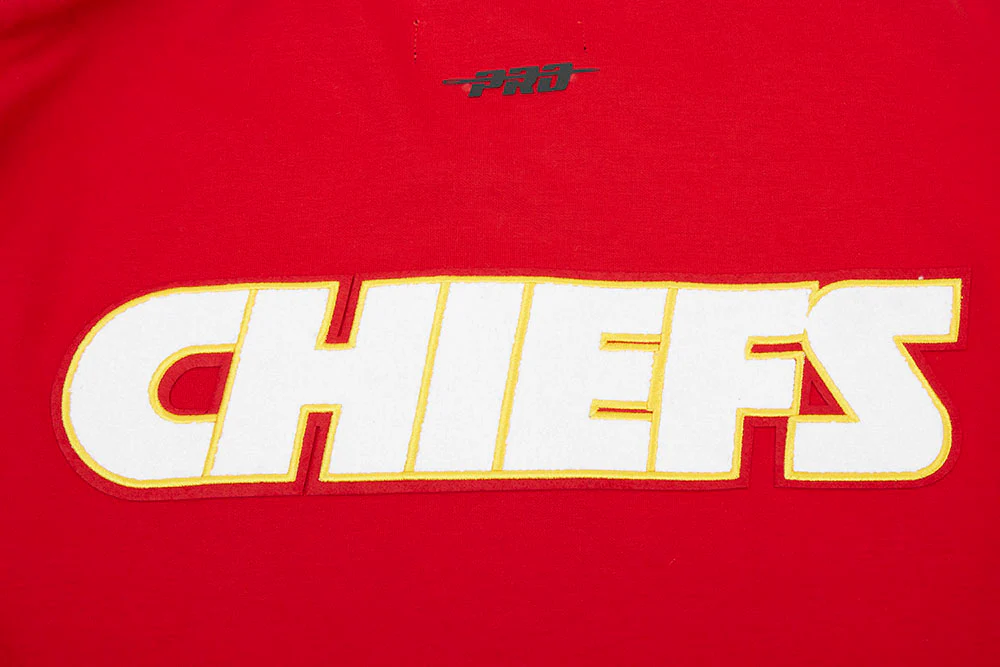 NFL KANSAS CITY CHIEFS CLASSIC MEN'S WARM UP JACKET (RED/BLACK) - Image 7