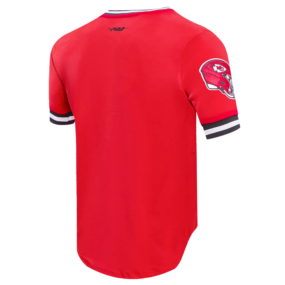 NFL KANSAS CITY CHIEFS RETRO CLASSIC MEN'S TEE (RED/BLACK) - Image 3