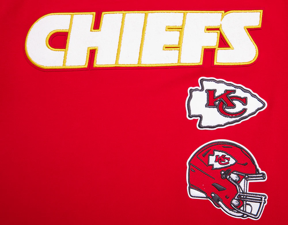 NFL KANSAS CITY CHIEFS RETRO CLASSIC MEN'S TEE (RED/BLACK) - Image 5