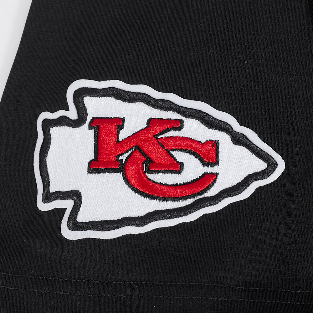 NFL KANSAS CITY CHIEFS UNDER THE LIGHTS MEN'S SINGLE JERSEY TEE (BLACK) - Image 6