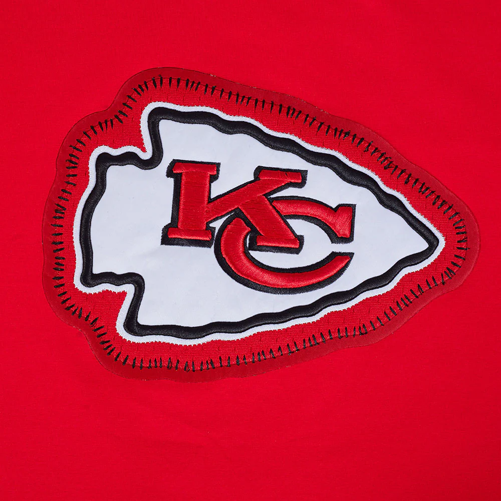 NFL KANSAS CITY CHIEFS DIY PICK STITCH MEN'S SINGLE JERSEY TEE (RED) - Image 5