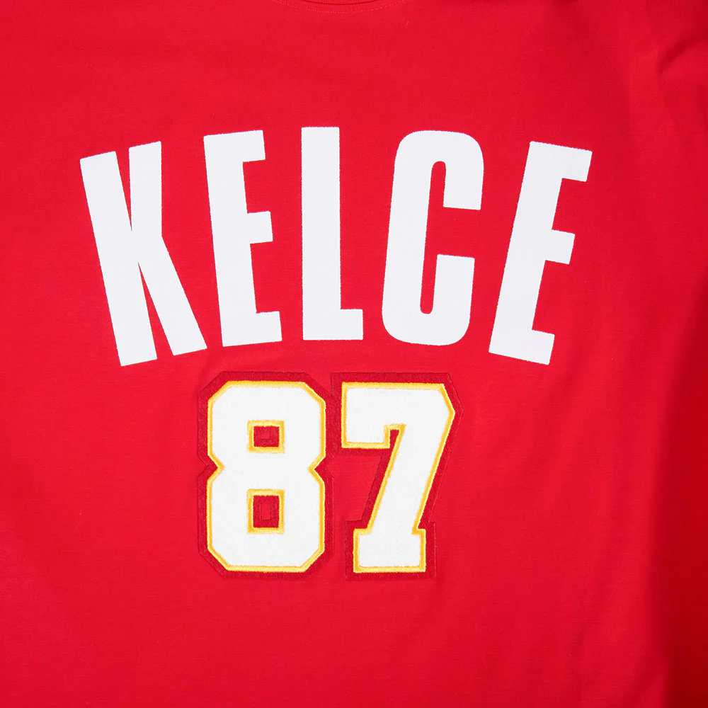 NFL KANSAS CITY CHIEFS TRAVIS KELCE #87 CLASSIC PNN MEN'S SJ TEE - Image 7