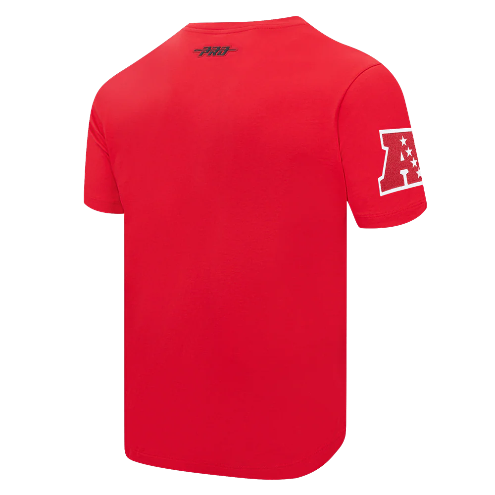 NFL KANSAS CITY CHIEFS LETTERMAN MEN'S S/S TEE (RED) - Image 4