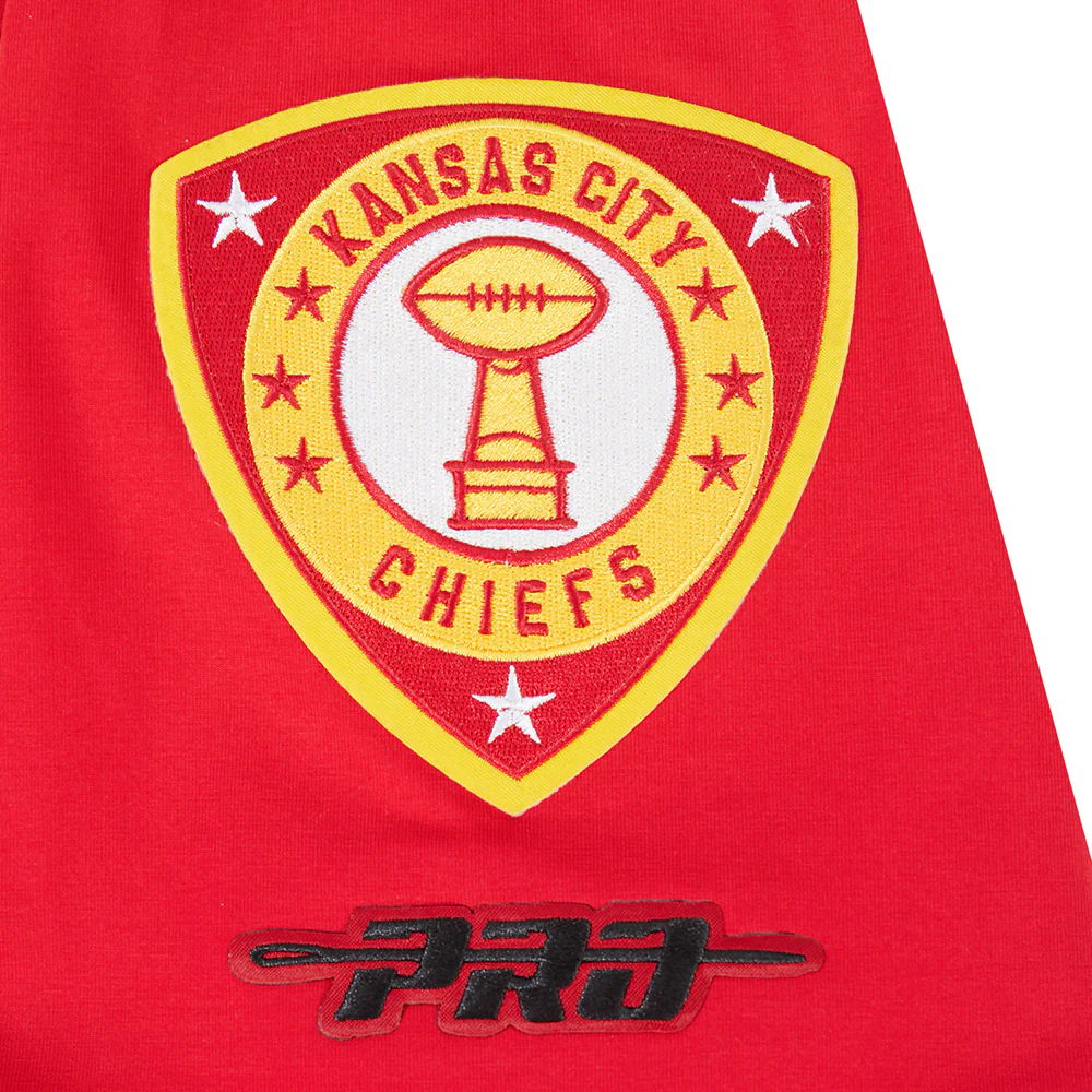 NFL KANSAS CITY CHIEFS LETTERMAN MEN'S S/S TEE (RED) - Image 7