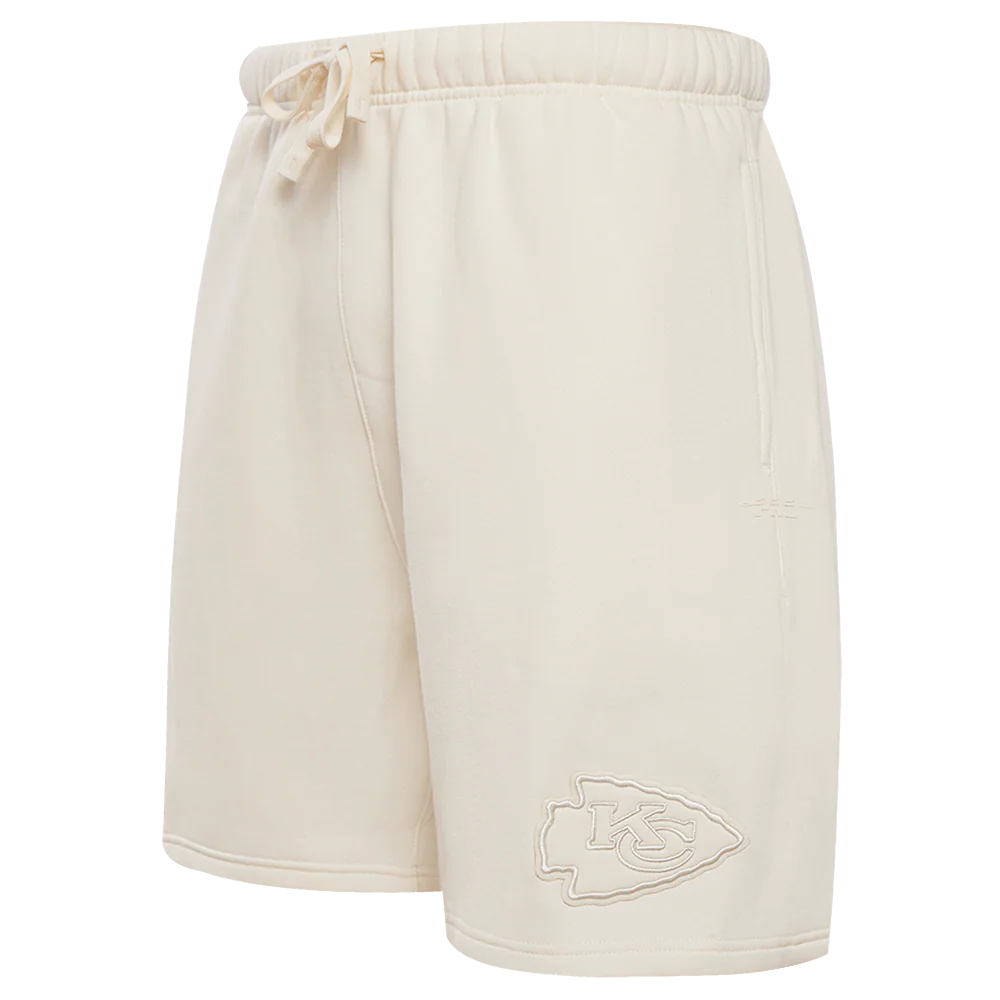 NFL KANSAS CITY CHIEFS NEUTRAL MEN'S SHORT (EGGSHELL)