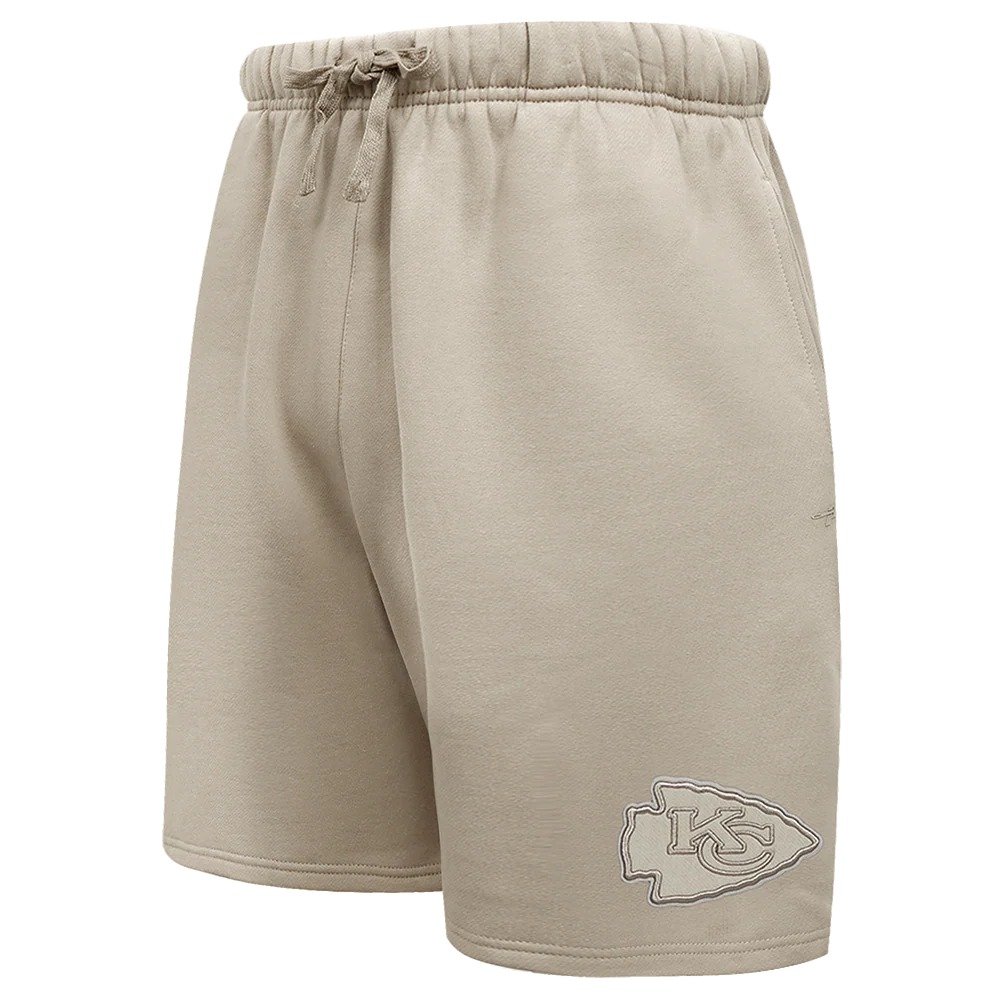 NFL KANSAS CITY CHIEFS NEUTRAL MEN'S SHORT (TAUPE)