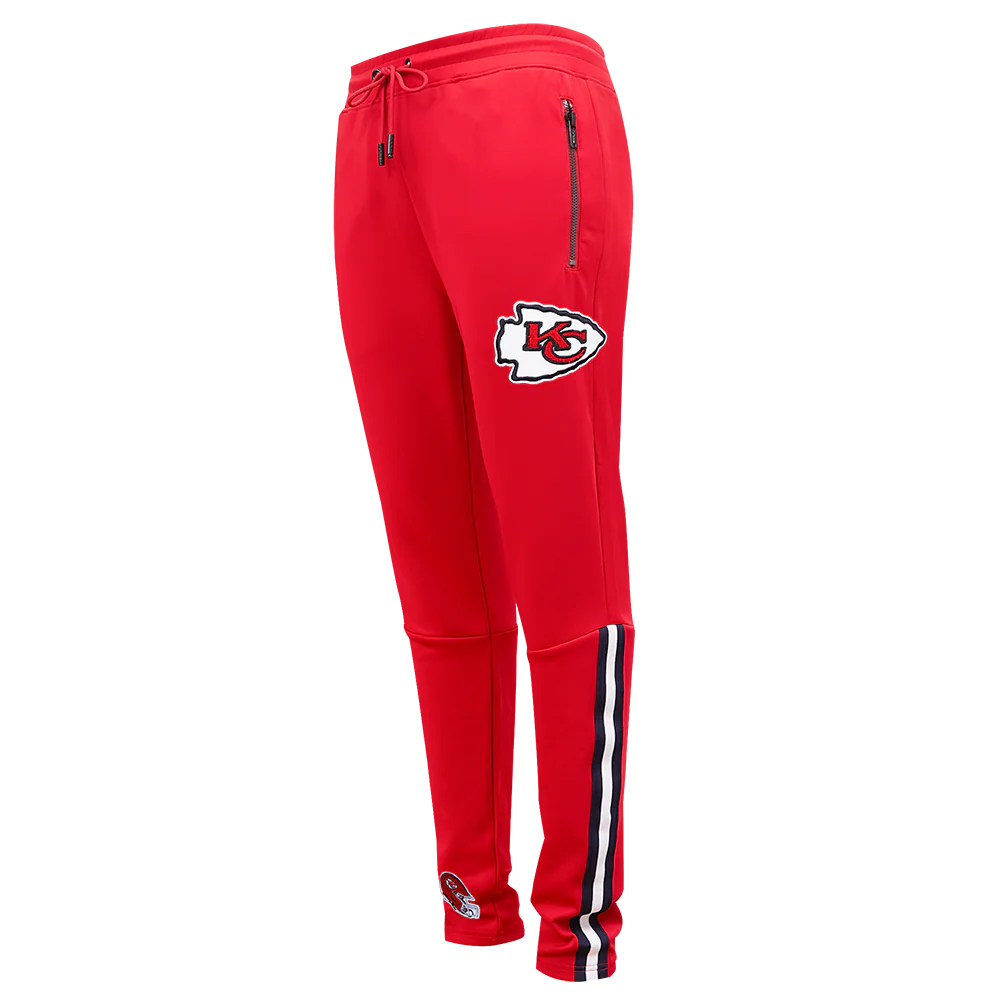NFL KANSAS CITY CHIEFS CLASSIC MEN'S DK TRACK PANT (RED)