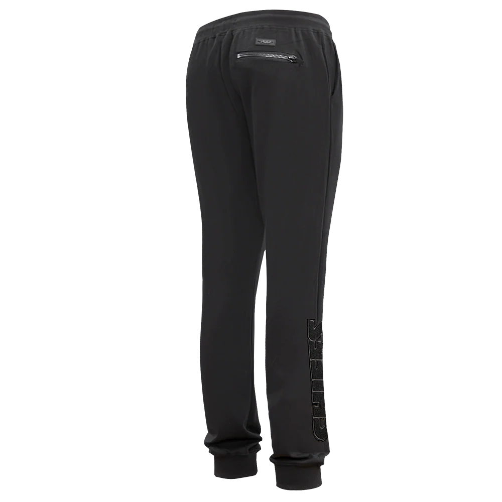 NFL KANSAS CITY CHIEFS TRIPLE BLACK MEN'S JOGGER (TRIPLE BLACK) - Image 3