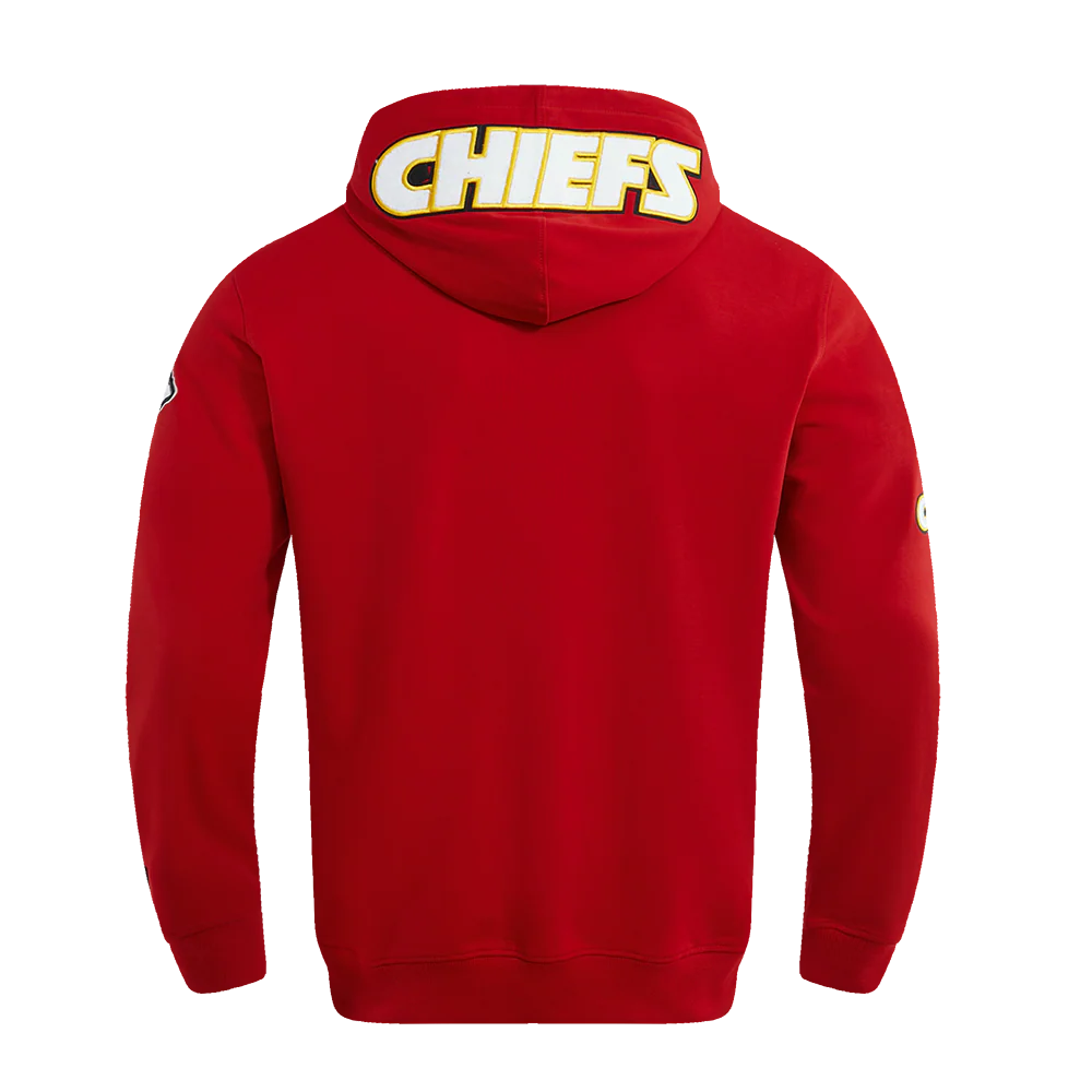 NFL KANSAS CITY CHIEFS PATRICK MAHOMES #15 MEN'S PULLOVER HOODIE (RED) - Image 3