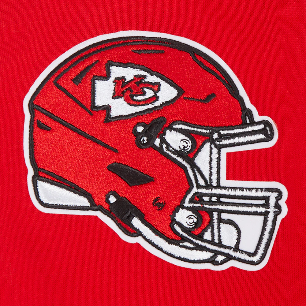 NFL KANSAS CITY CHIEFS OLD ENGLISH MEN'S CREWNECK (RED) - Image 6