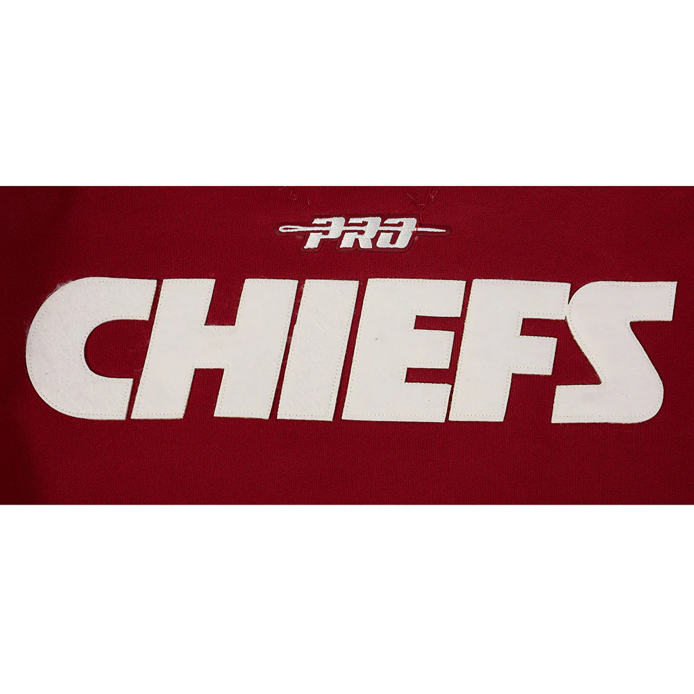 NFL KANSAS CITY CHIEFS MODERN ORIGINALS MEN'S FLC PO HOODIE (CARDINAL RED) - Image 8