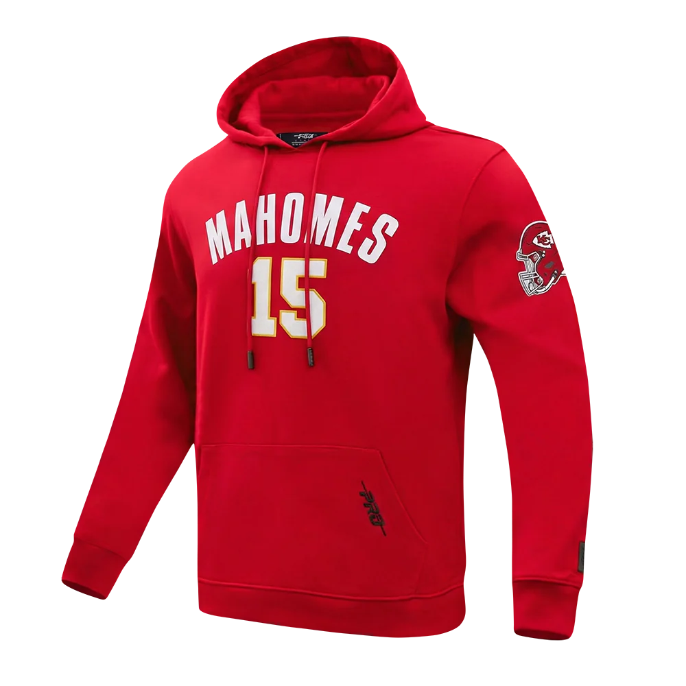 NFL KANSAS CITY CHIEFS PATRICK MAHOMES #15 CLASSIC PNN MEN'S DK PO H (RED) - Image 3