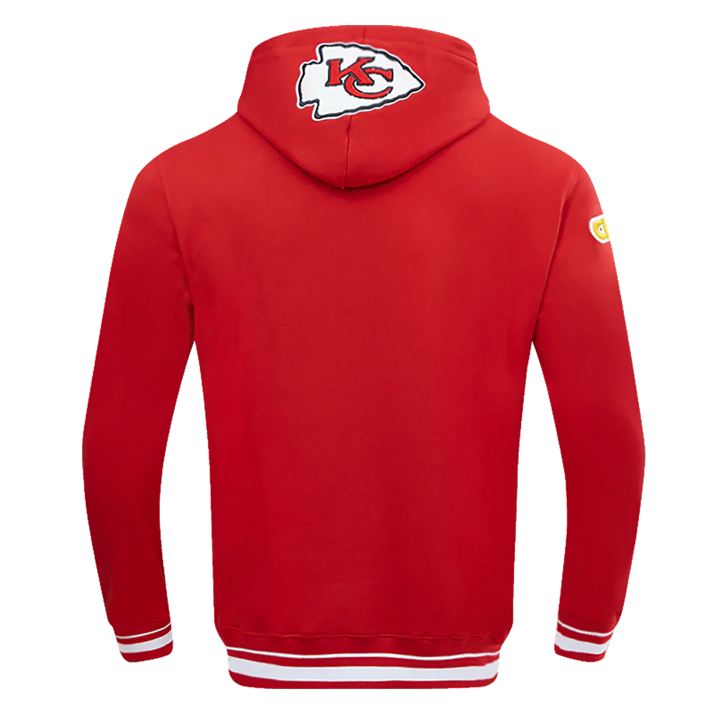 NFL KANSAS CITY CHIEFS MASHUP MEN'S PULLOVER HOODIE (RED) - Image 4