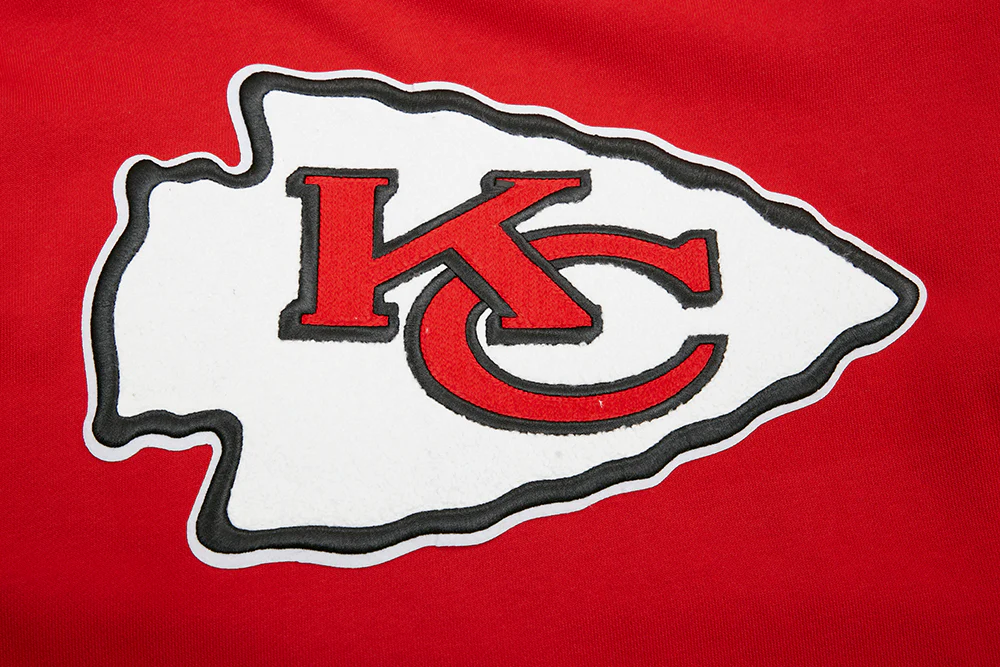 NFL KANSAS CITY CHIEFS MASHUP MEN'S PULLOVER HOODIE (RED) - Image 7