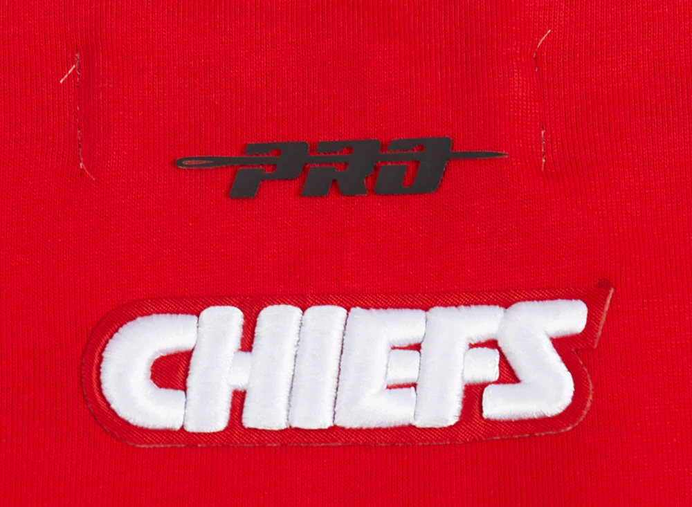 NFL KANSAS CITY CHIEFS SCRIPT TAIL WOMEN'S BOYFRIEND TEE (RED) - Image 6