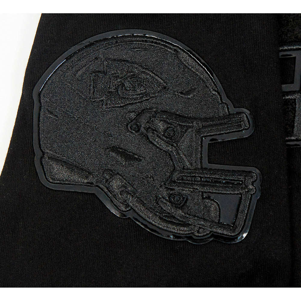 NFL KANSAS CITY CHIEFS TRIPLE BLACK BIG BOYS SINGLE JERSEY TEE (BLACK) - Image 7