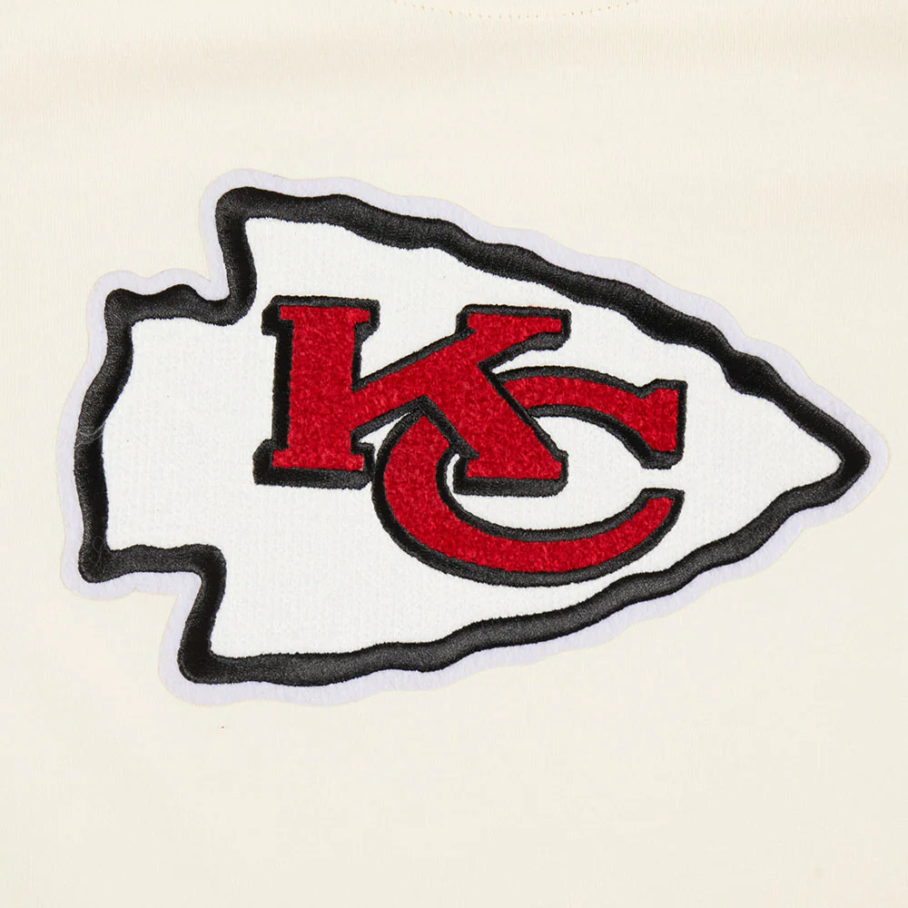 NFL KANSAS CITY CHIEFS RETRO CLASSIC BIG BOY'S SS TEE (EGGSHELL) - Image 5