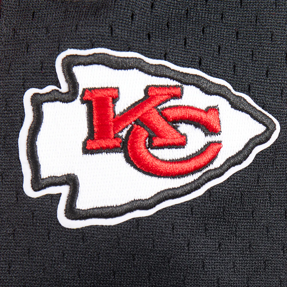 NFL KANSAS CITY CHIEFS CLASSIC BIG BOYS FLEECE 2.0 SHORT (RED/BLACK) - Image 7