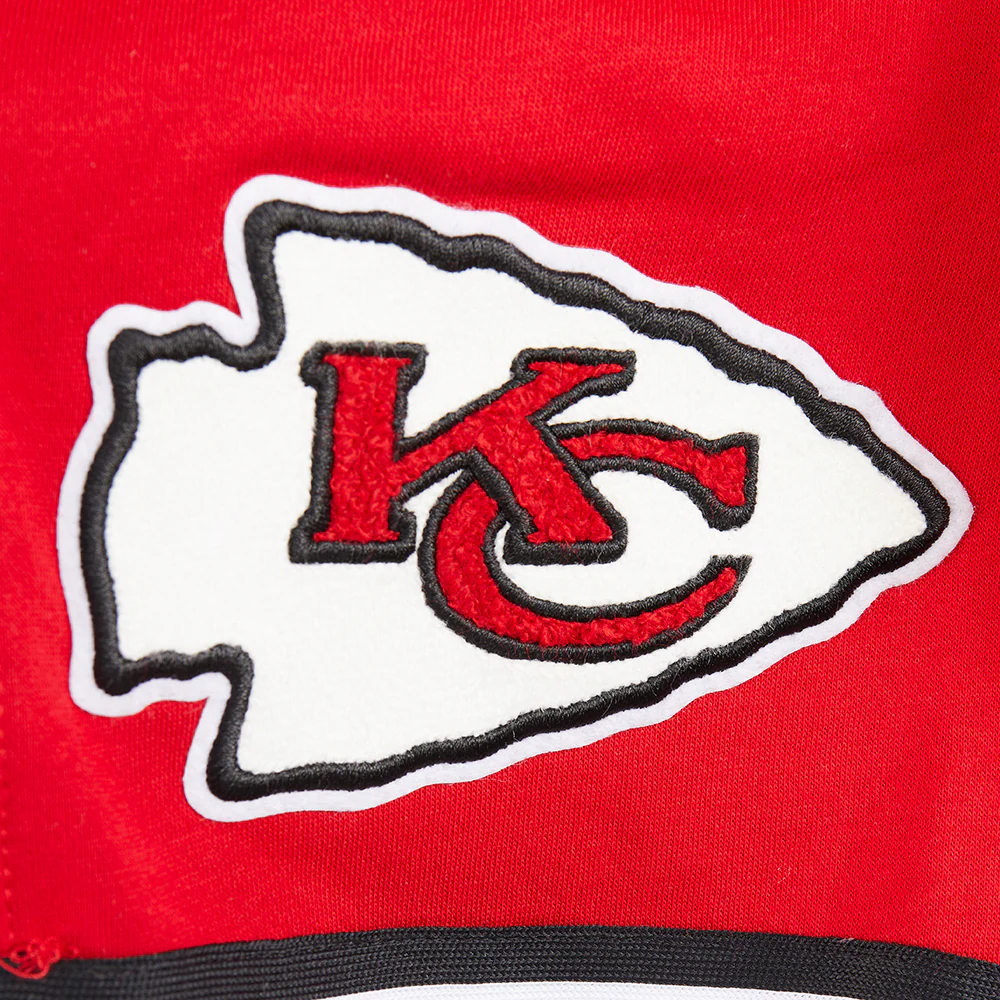 NFL KANSAS CITY CHIEFS CLASSIC BIG BOYS FLEECE 2.0 SHORT (RED/BLACK) - Image 8