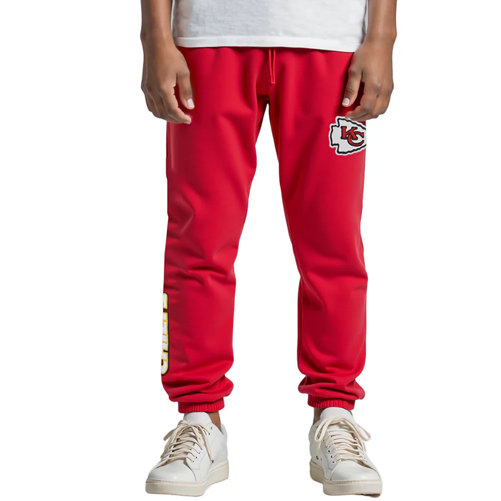 NFL KANSAS CITY CHIEFS CLASSIC BIG BOYS FLEECE SWEATPANT (RED) - Image 9