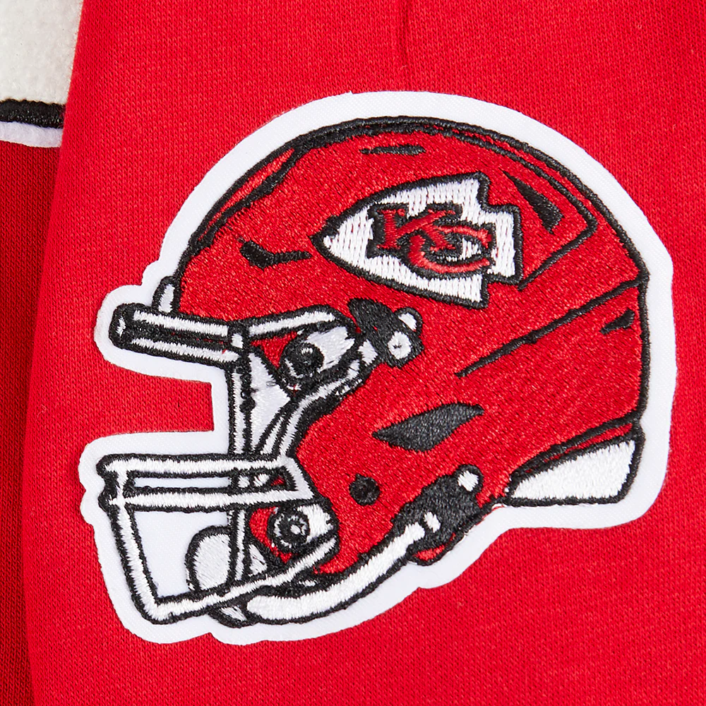 NFL KANSAS CITY CHIEFS CLASSIC BIG BOYS FLEECE PULLOVER HOODIE (RED) - Image 14