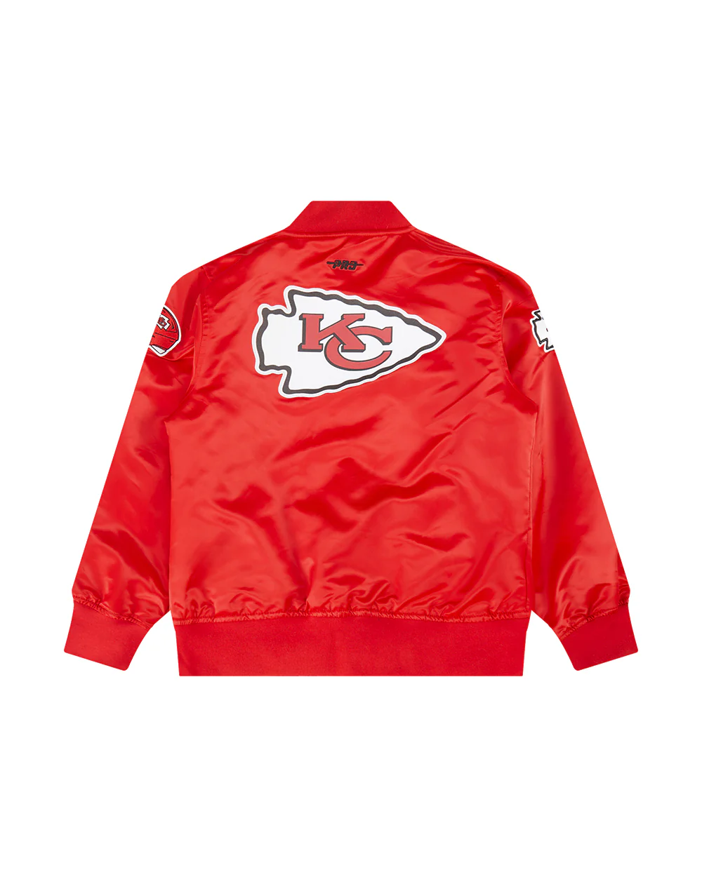 NFL KANSAS CITY CHIEFS CLASSIC BIG BOYS SATIN JACKET (RED) - Image 4