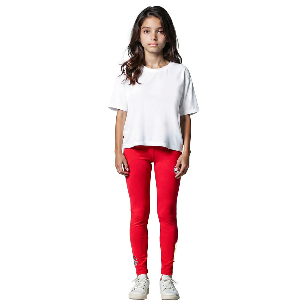 NFL KANSAS CITY CHIEFS CLASSIC BIG GIRLS LEGGING (RED) - Image 3