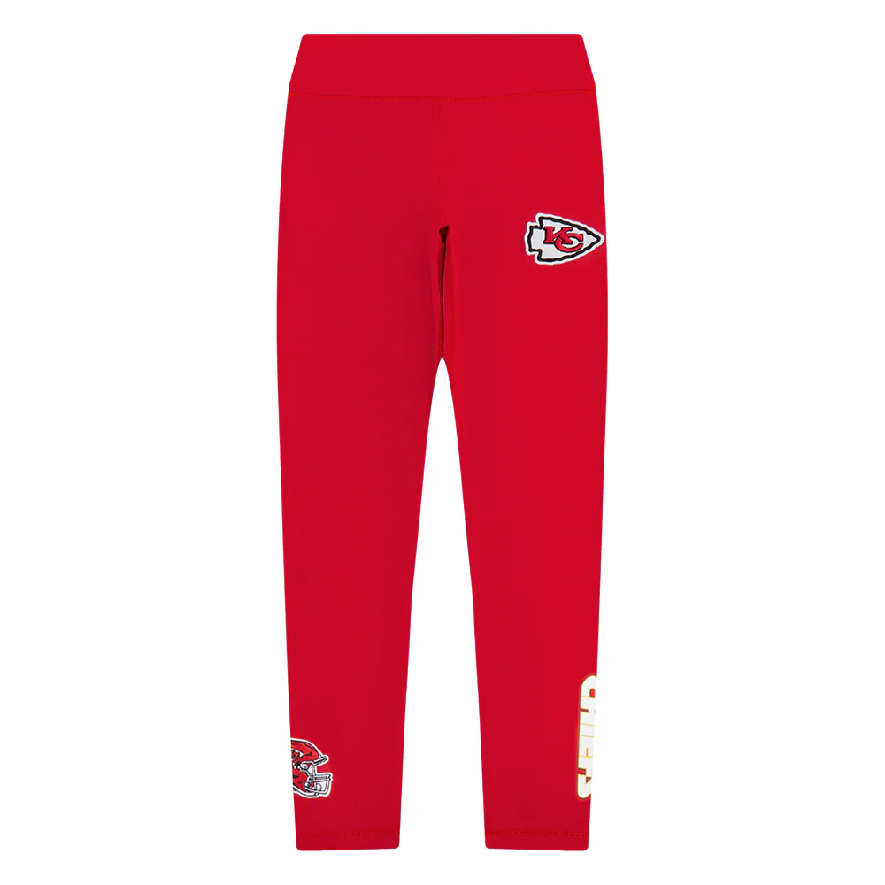 NFL KANSAS CITY CHIEFS CLASSIC BIG GIRLS LEGGING (RED) - Image 4