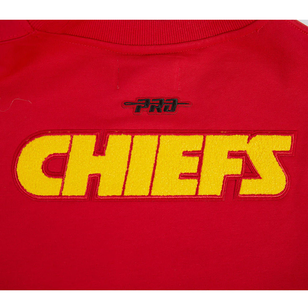 NFL KANSAS CITY CHIEFS TRAVIS KELCE #87 CLASSIC PNN WOMEN'S FLC CREWNECK - Image 7