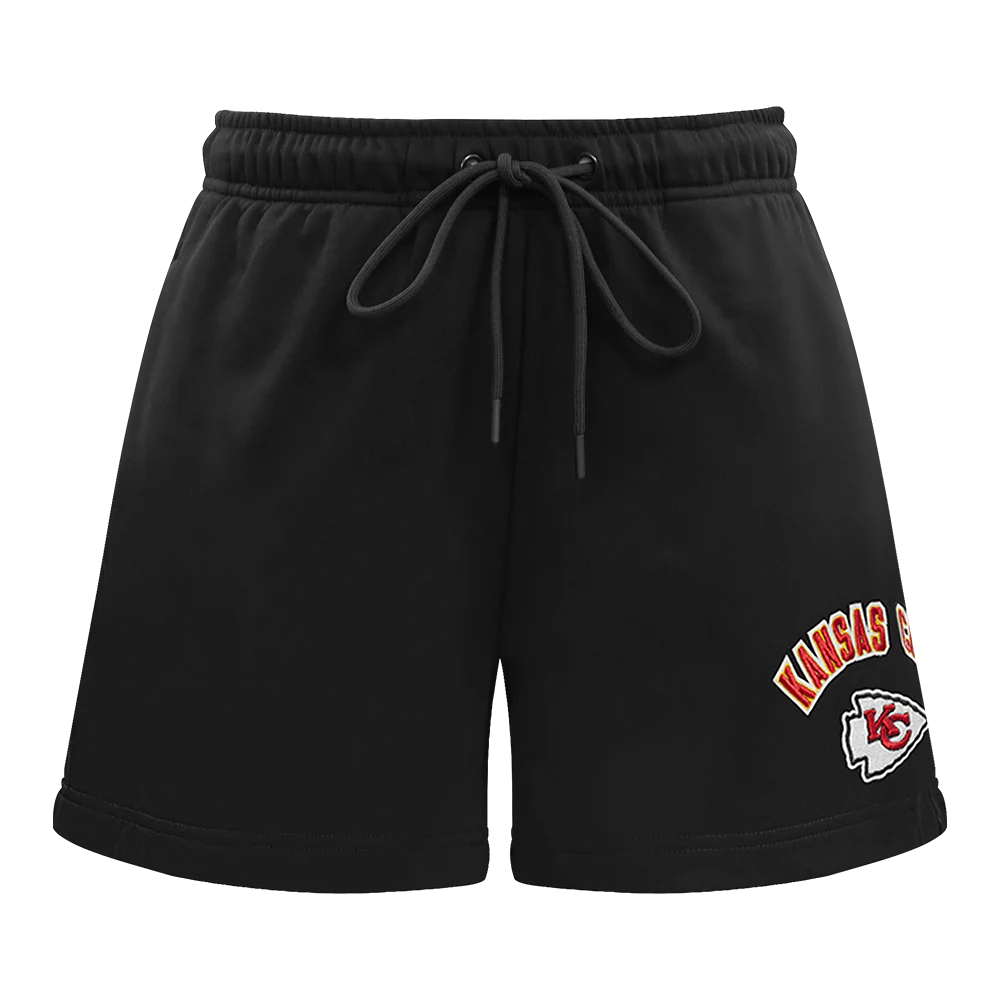 NFL KANSAS CITY CHIEFS CLASSIC WOMEN'S SHORT (BLACK) - Image 2