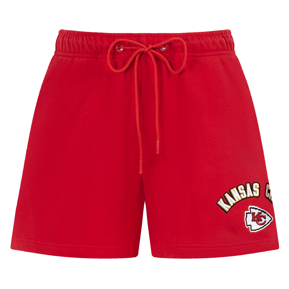 NFL KANSAS CITY CHIEFS CLASSIC WOMEN'S SHORT (RED) - Image 2