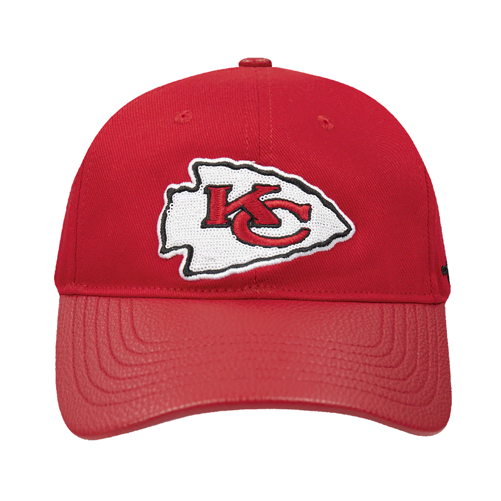 NFL KANSAS CITY CHIEFS GAME DAY CLASSICS WOMEN'S DAD HAT (RED)