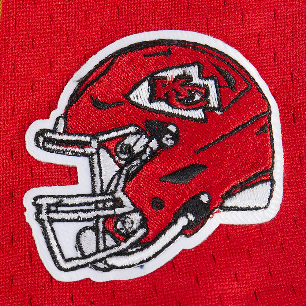 NFL KANSAS CITY CHIEFS CLASSIC LITTLE BOYS SHORT SLEEVE MESH TEE (RED/BLACK) - Image 11