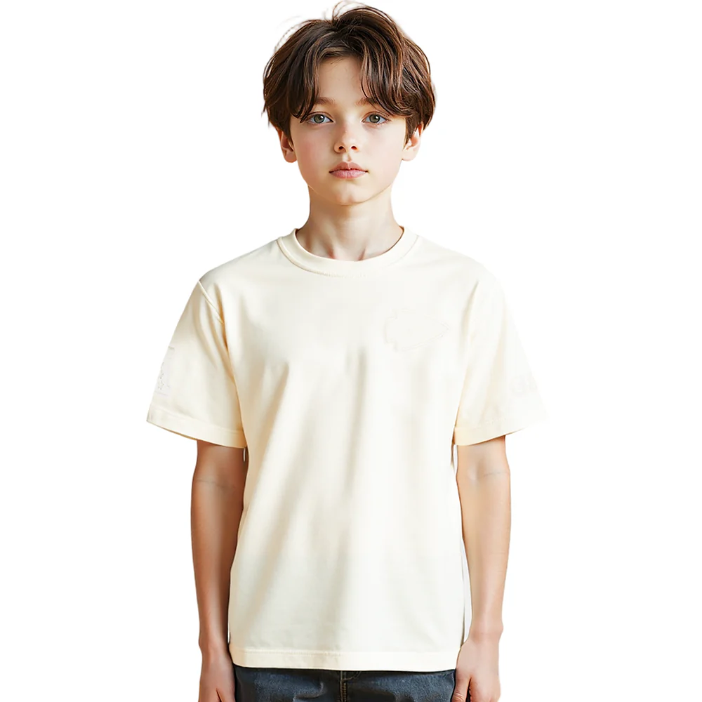 NFL KANSAS CITY CHIEFS NEUTRAL LITTLE BOYS SHORT SLEEVE TEE (EGGSHELL)