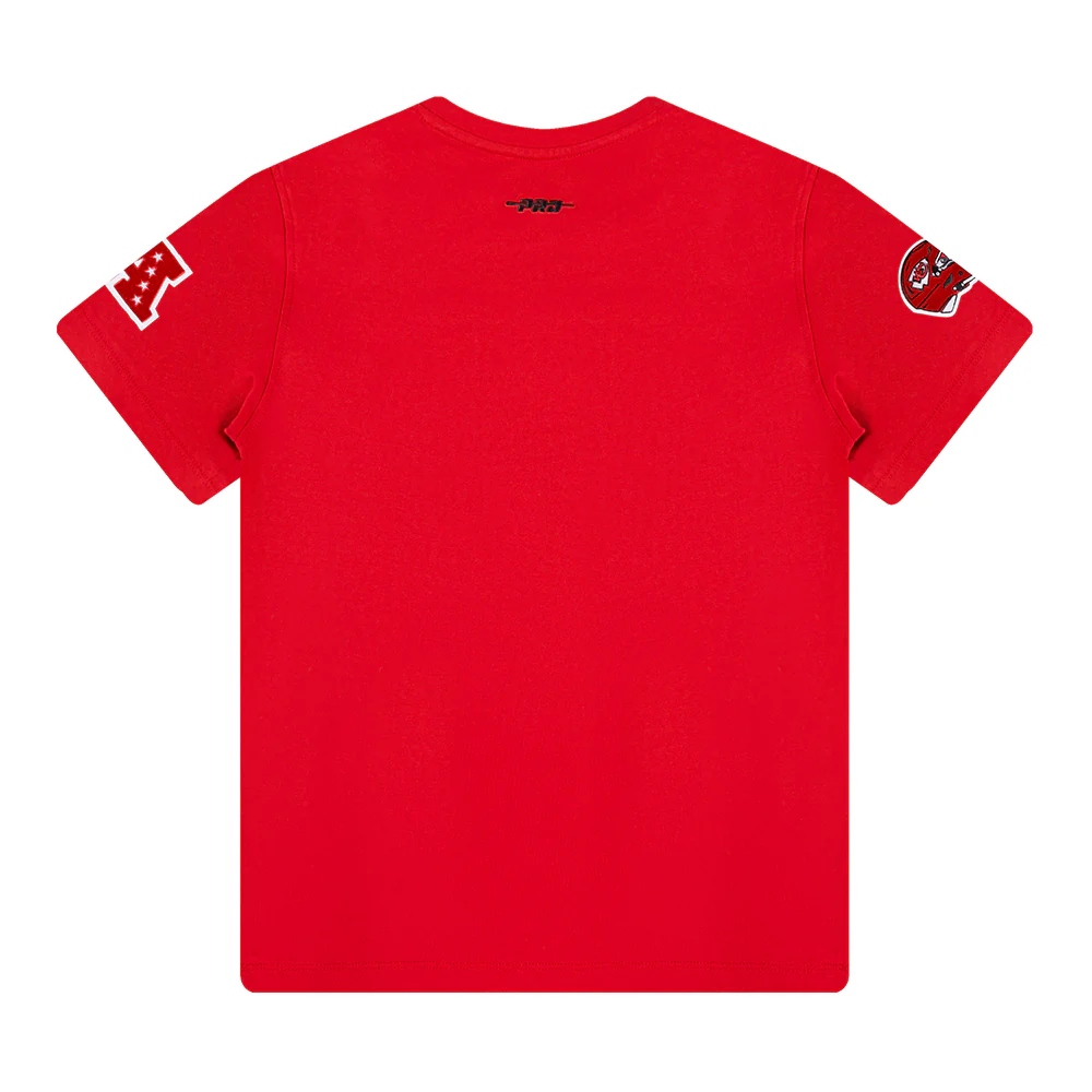 NFL KANSAS CITY CHIEFS RETRO CLASSIC LITTLE BOYS SHORT SLEEVE TEE (RED) - Image 4