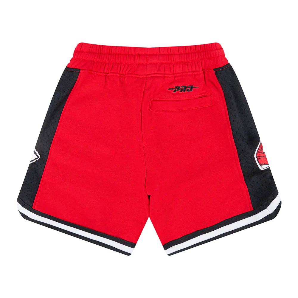 NFL KANSAS CITY CHIEFS CLASSIC LITTLE BOYS FLEECE 2.0 SHORT (RED/BLACK) - Image 15