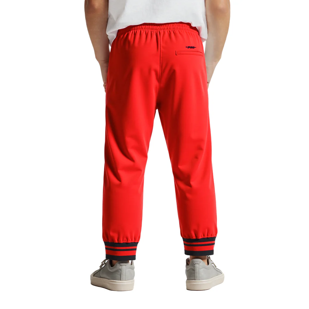 NFL KANSAS CITY CHIEFS RETRO CLASSIC LITTLE BOYS RIB FLC SWEATPANT (RED/BLACK) - Image 3