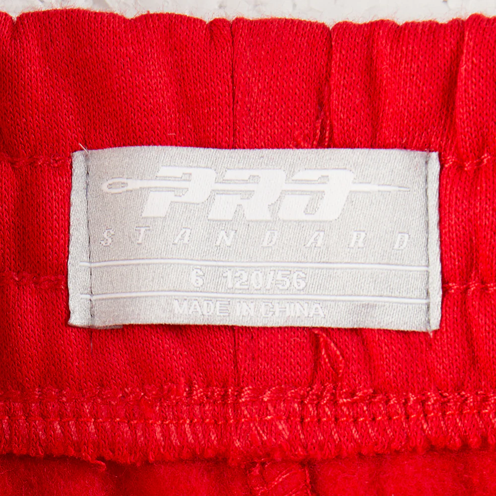 NFL KANSAS CITY CHIEFS RETRO CLASSIC LITTLE BOYS RIB FLC SWEATPANT (RED/BLACK) - Image 6
