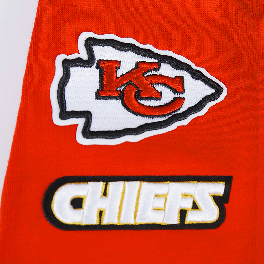 NFL KANSAS CITY CHIEFS CLASSIC LITTLE BOY'S FLC FZ HOODIE (RED) - Image 5