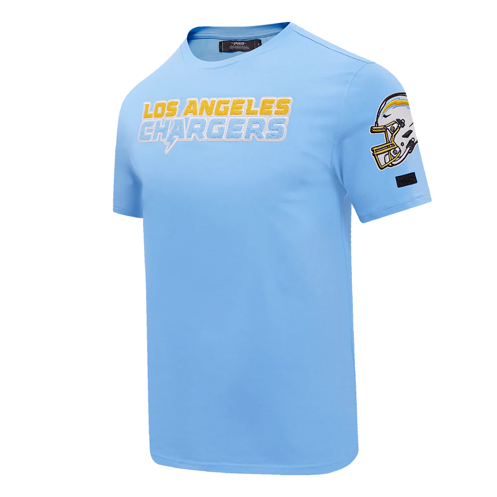 NFL LOS ANGELES CHARGERS CLASSIC CHENILLE MEN'S SJ TEE (UNIVERSITY BLUE) - Image 2