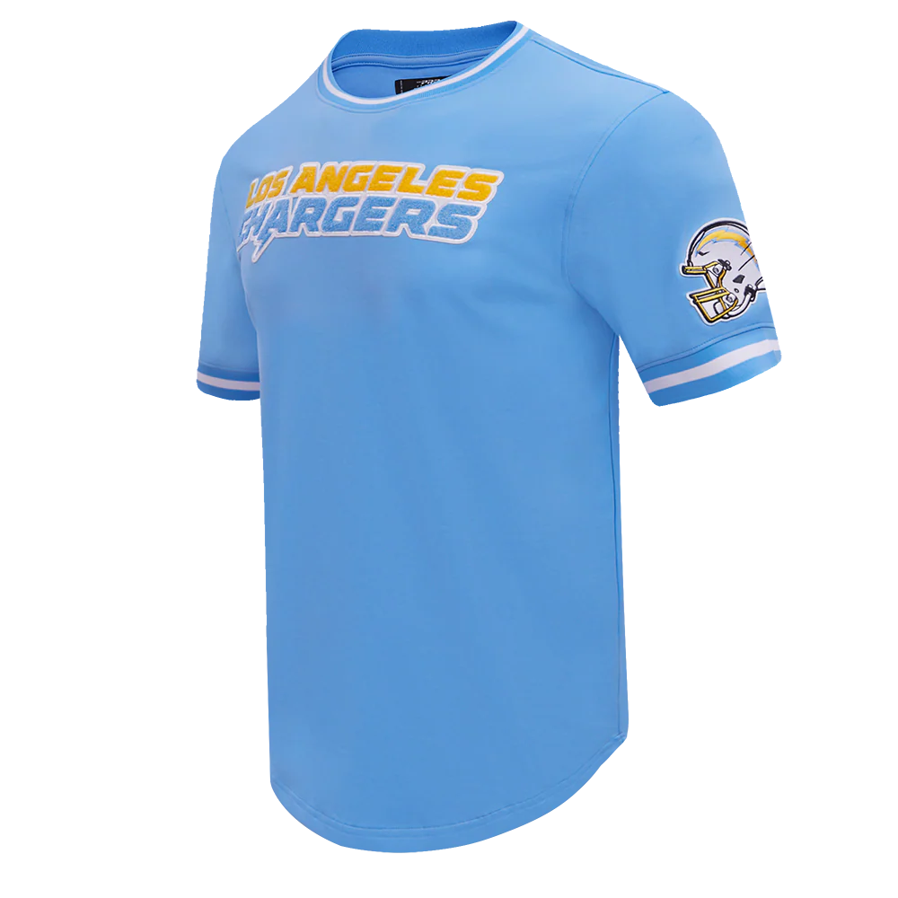 NFL LOS ANGELES CHARGERS CLASSIC CHENILLE TEE (UNIVERSITY BLUE) - Image 2