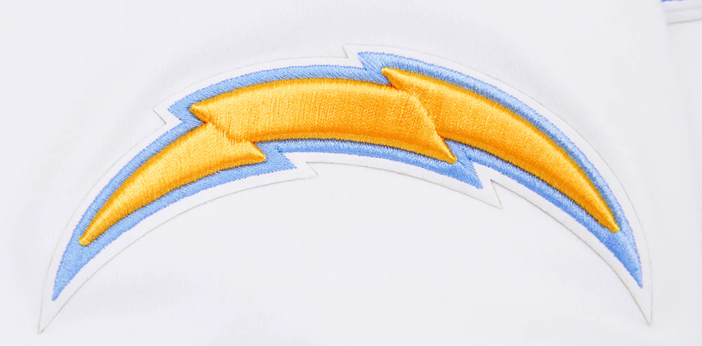 NFL LOS ANGELES CHARGERS CLASSIC CHENILLE TEE (WHITE) - Image 6