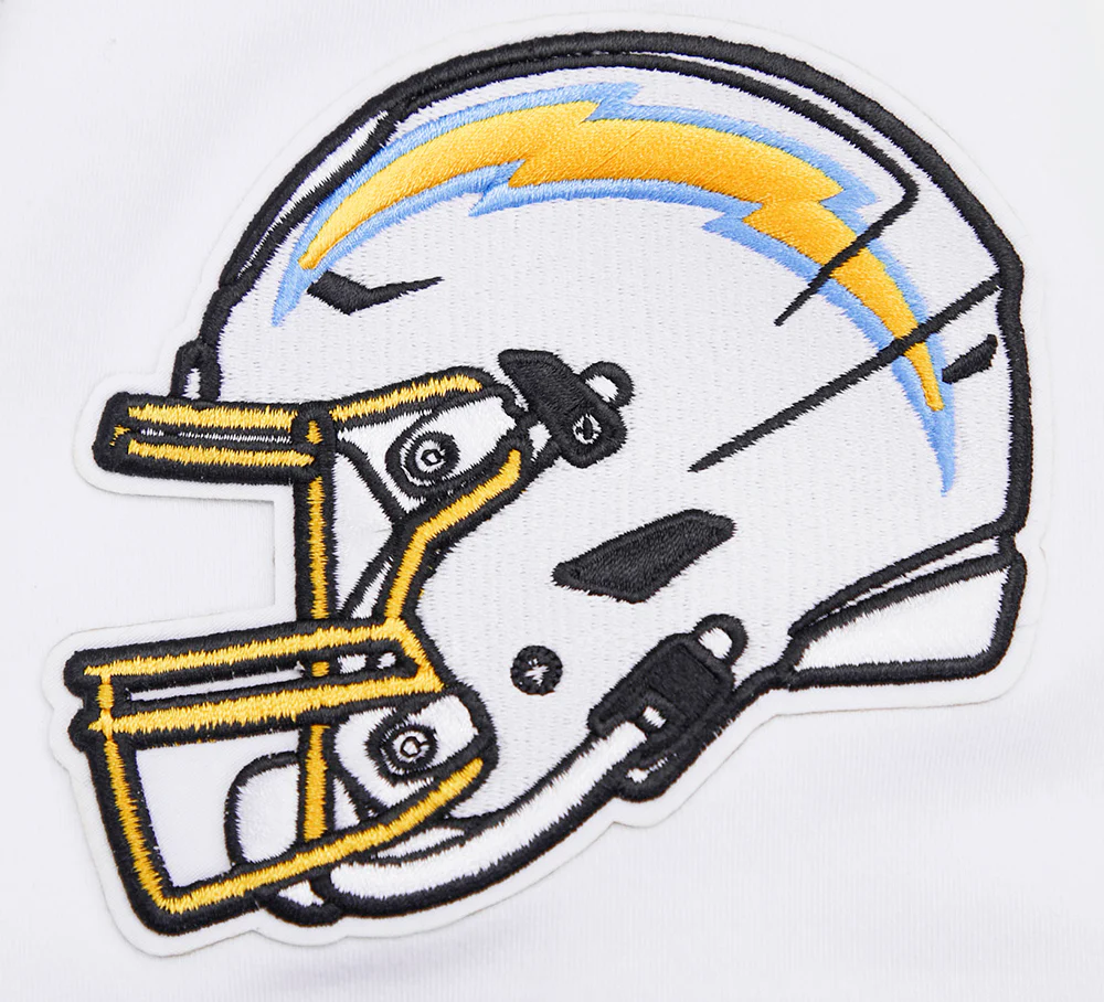 NFL LOS ANGELES CHARGERS CLASSIC CHENILLE TEE (WHITE) - Image 7