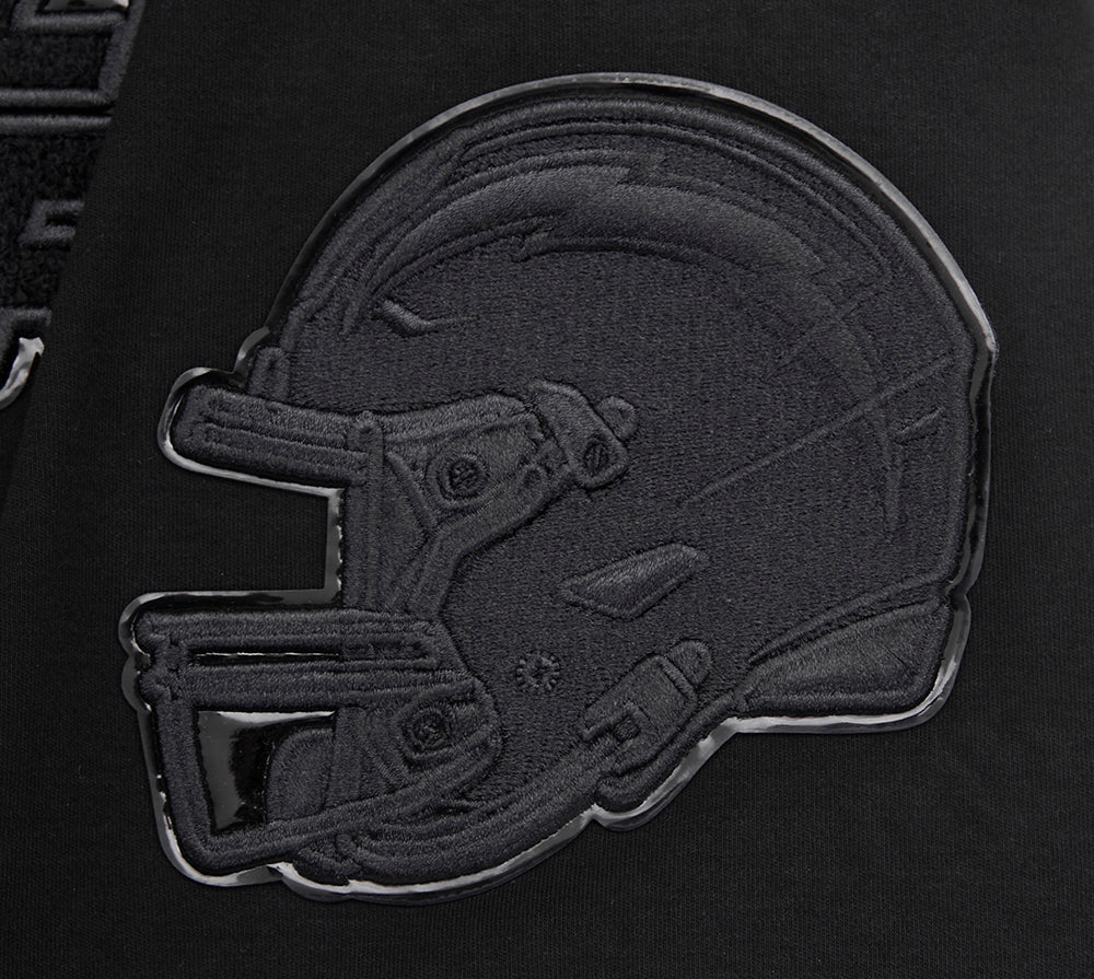 NFL LOS ANGELES CHARGERS TRIPLE BLACK TEE (TRIPLE BLACK) - Image 7