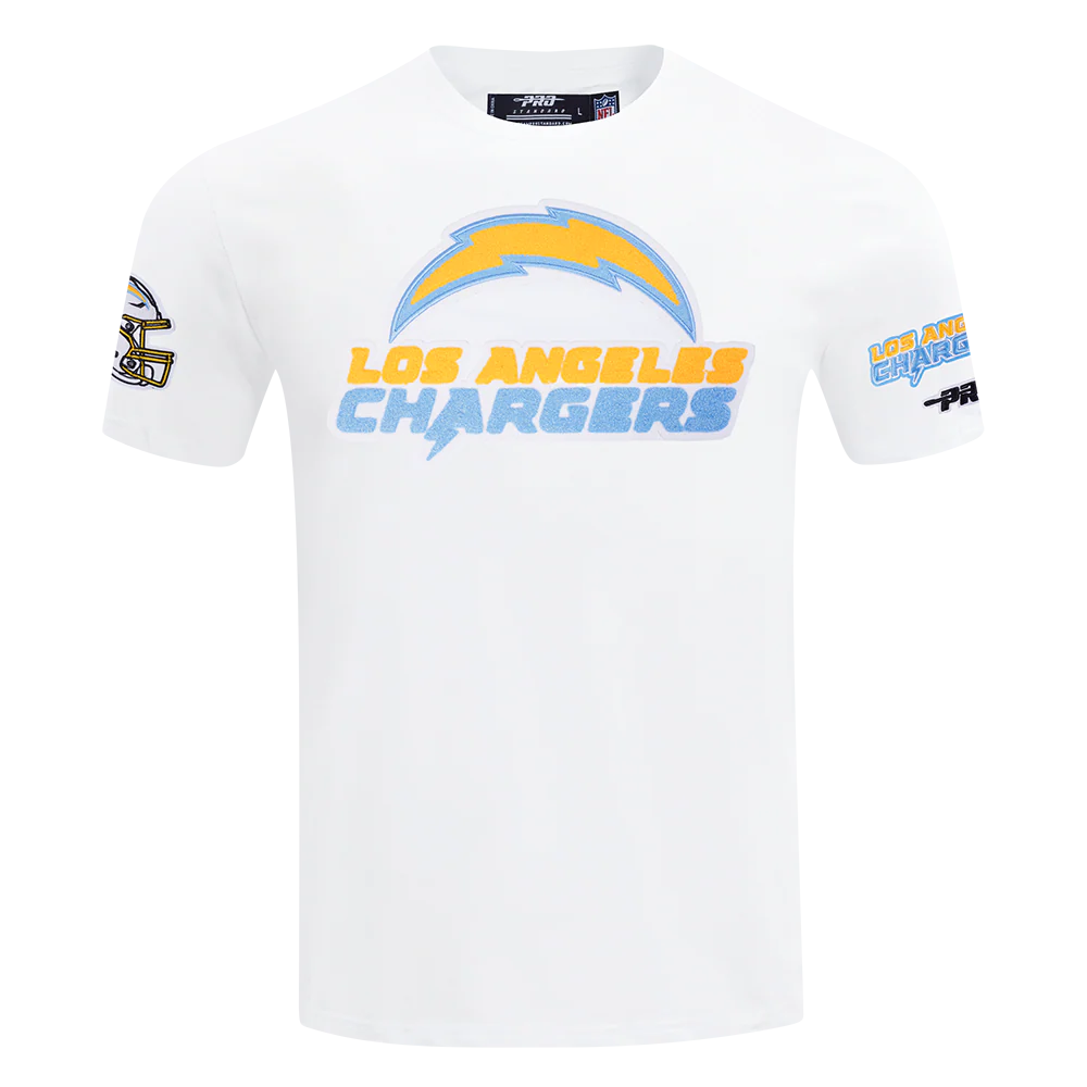 NFL LOS ANGELES CHARGERS MASHUP MEN'S PRO TEAM SHIRT (WHITE)