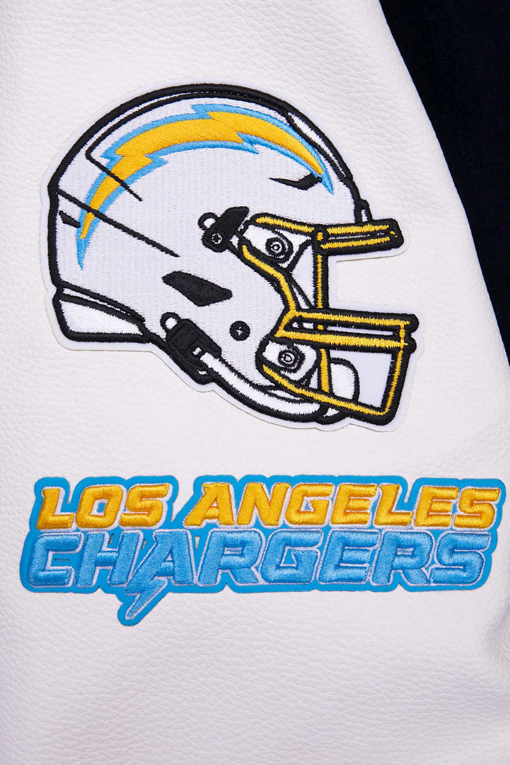 NFL LOS ANGELES CHARGERS CLASSIC WOOL VARSITY JACKET (MIDNIGHT NAVY/WHITE) - Image 8