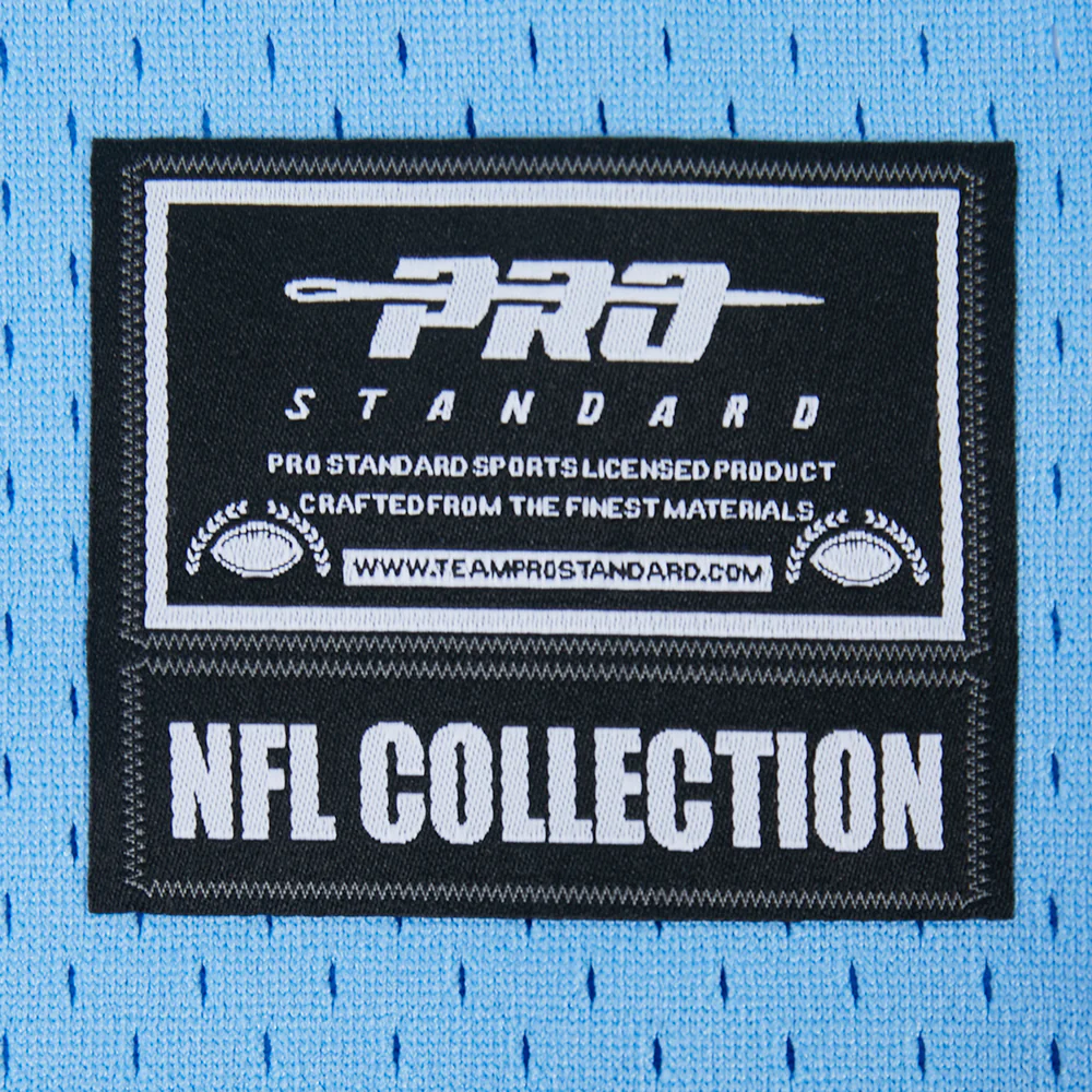 NFL LOS ANGELES CHARGERS CLASSIC BIG BOY'S MESH BUTTON DOWN SHIRT (UNIVERSITY BLUE) - Image 6