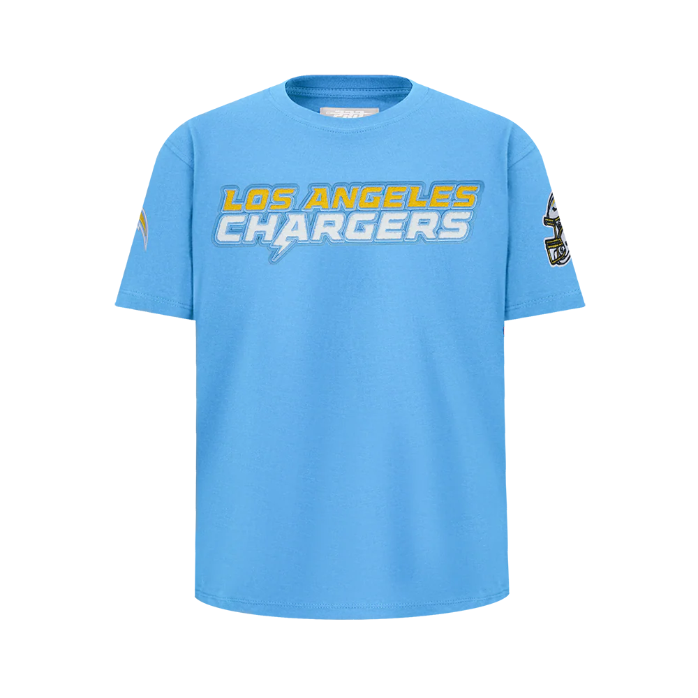NFL LOS ANGELES CHARGERS CLASSIC BIG BOY'S SJ TEE (UNIVERSITY BLUE)