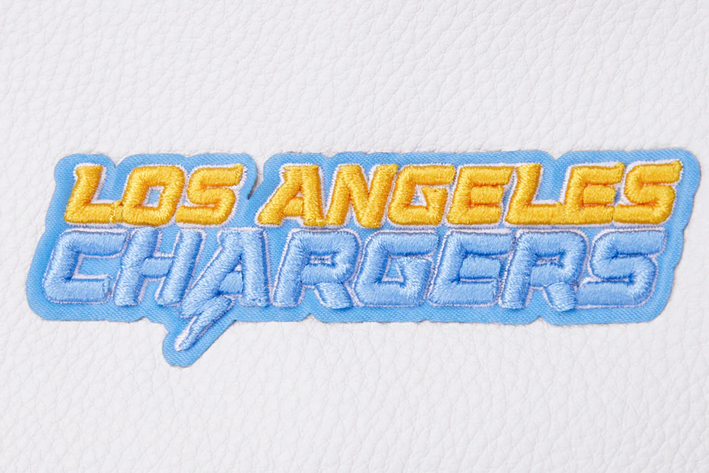 NFL LOS ANGELES CHARGERS CLASSIC WOMEN'S WOOL VARSITY JACKET (ROYAL BLUE/WHITE) - Image 8